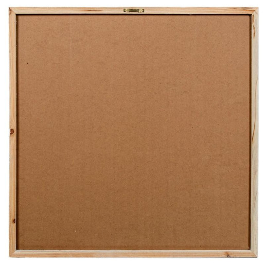 Set 2 cuadros lienzo blanco, verde y gris