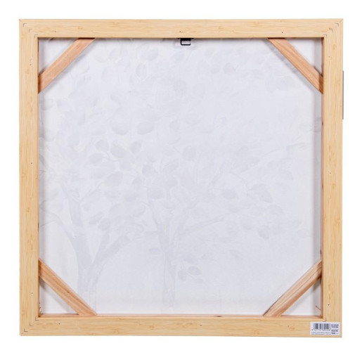 Set 2 cuadros lienzo blanco, verde