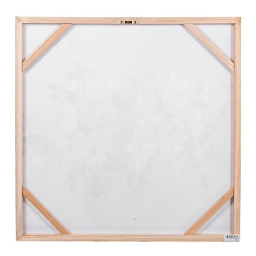 Set 2 cuadros lienzo blanco, beige y verde