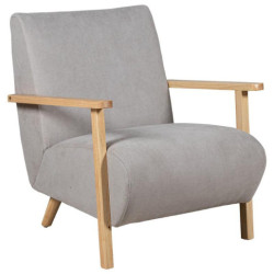 Sillon beige y natural