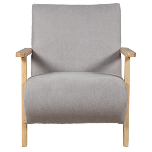 Sillon beige y natural