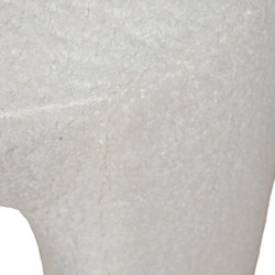 Taburete blanco
