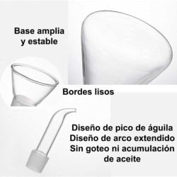 Aceitera transparente