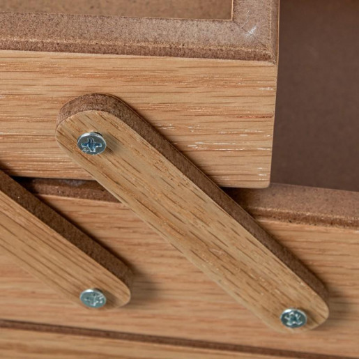 Costurero tipo acordeon roble