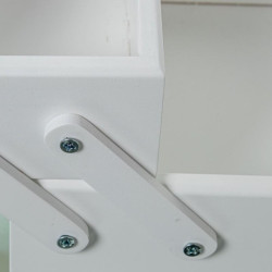 Costurero tipo acordeon blanco