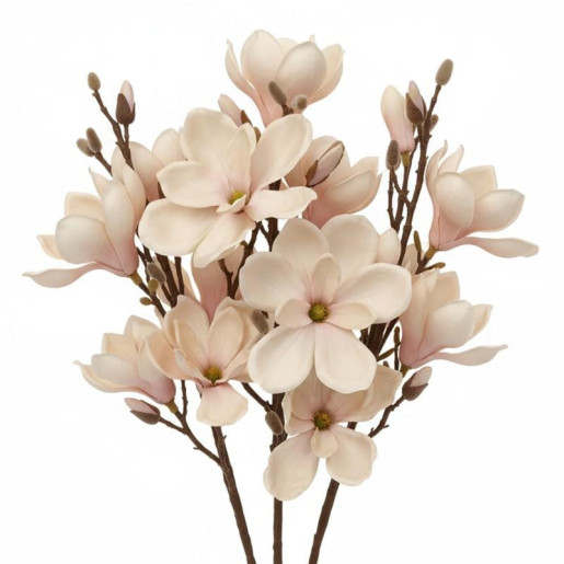 Set 12 flores artificiales rosa