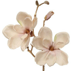 Set 12 flores artificiales rosa