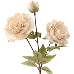 Set 12 flores artificiales rosa