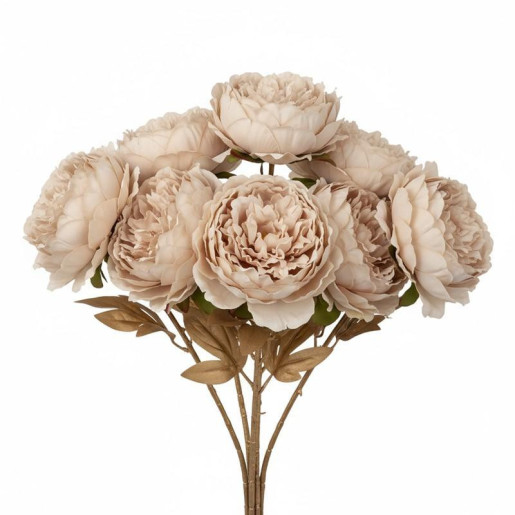 Set 12 flores artificiales rosa