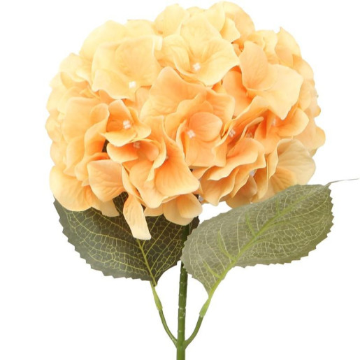 Set 12 flores artificiales amarillas