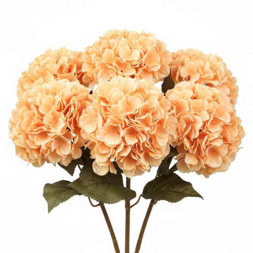 Set 6 flores artificiales amarillas