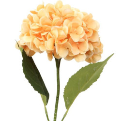 Set 12 flores artificiales amarillas