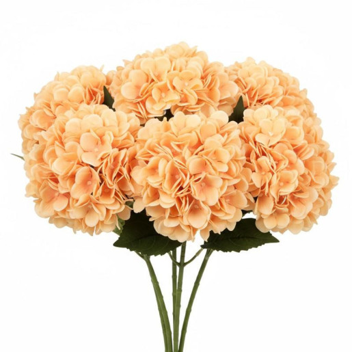 Set 12 flores artificiales amarillas