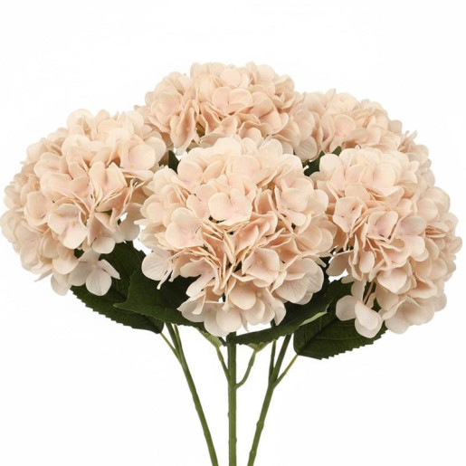 Set 12 flores artificiales rosa