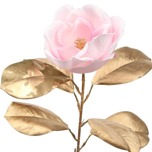 Set 12 flores artificiales fucsia