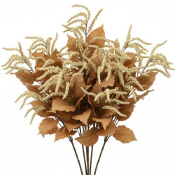 Set 12 flores artificiales natural