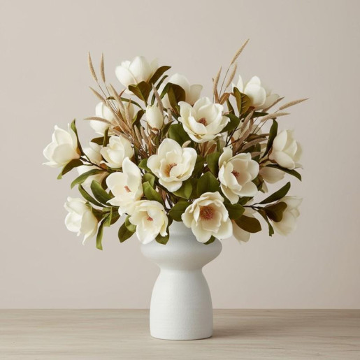 Set 12 flores artificiales natural