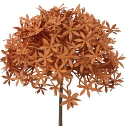 Set 12 flores artificiales rosa