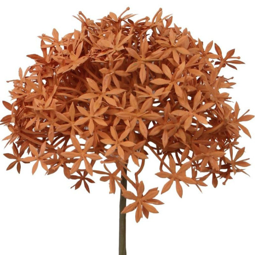 Set 12 flores artificiales rosa