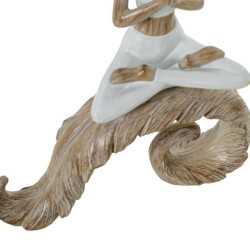 Figura mujer yoga blanco y natural