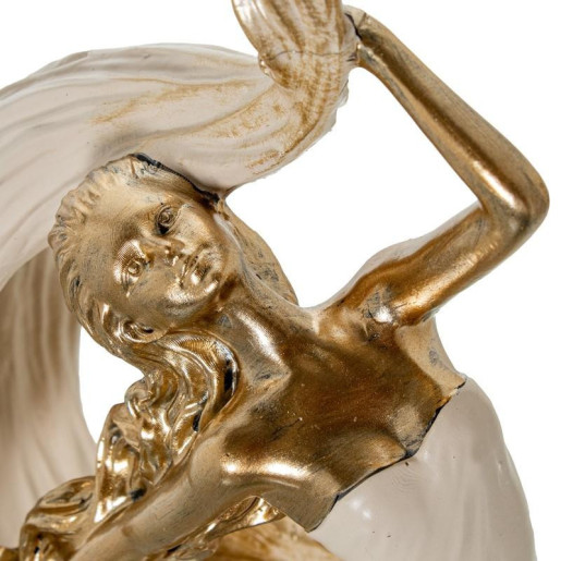 Figura bailarina dorado