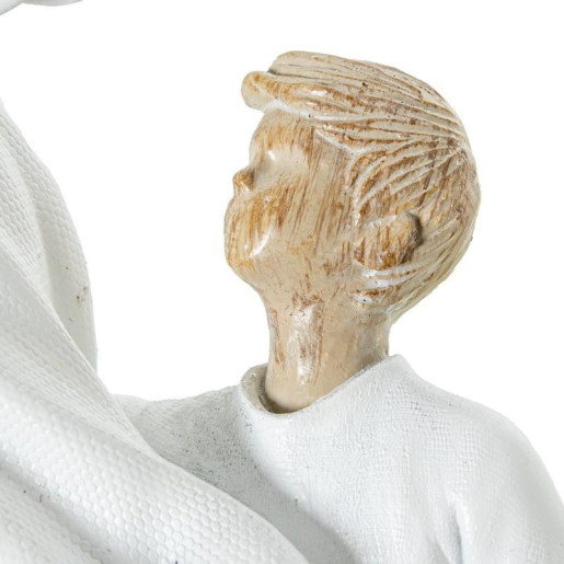 Figura familia blanco y natural