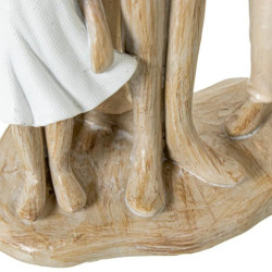 Figura familia blanco y natural