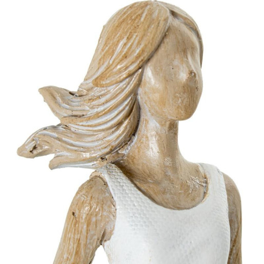 Figura familia blanco, beige y natural