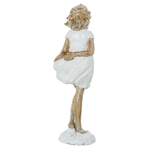 Figura niña blanco y natural