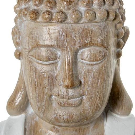 Figura buda blanco y natural