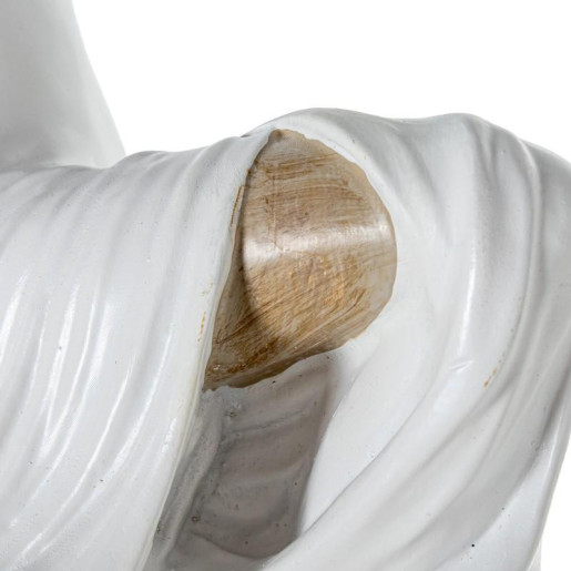 Figura bailarina blanco y natural