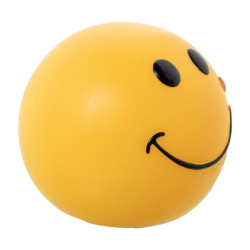 Lampara sobremesa amarillo y negro