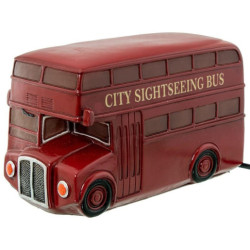 Lampara sobremesa rojo