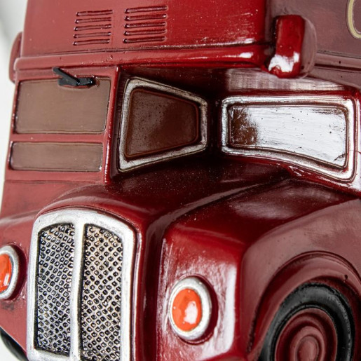 Lampara sobremesa rojo