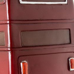 Lampara sobremesa rojo