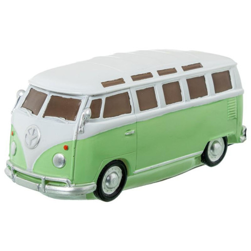 Lampara sobremesa blanco y verde