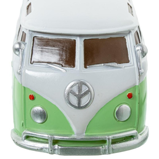 Lampara sobremesa blanco y verde