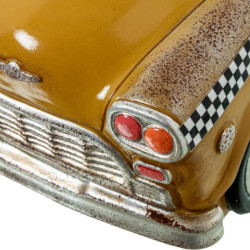 Lampara sobremesa amarillo, blanco y negro