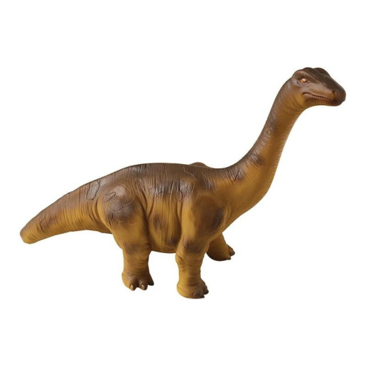 Lampara sobremesa marron claro y oscuro