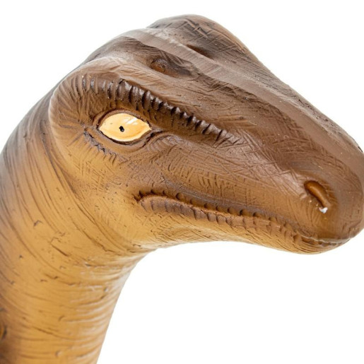 Lampara sobremesa marron claro y oscuro