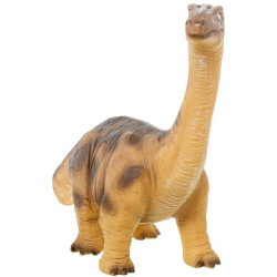 Lampara sobremesa marron claro y oscuro