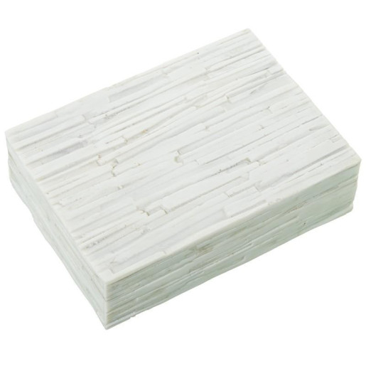 Portafotos blanco hueso