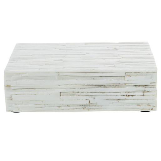 Portafotos blanco hueso