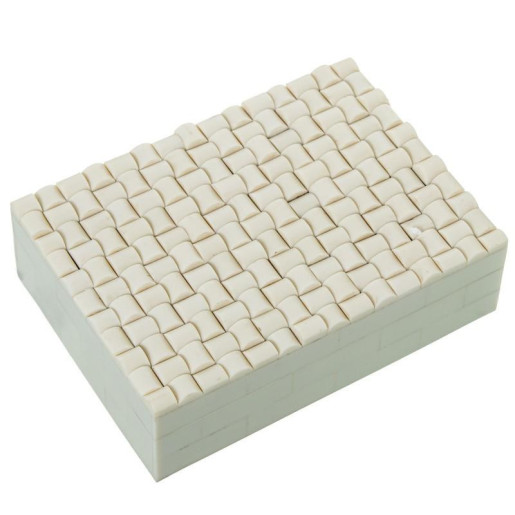 Caja blanco hueso
