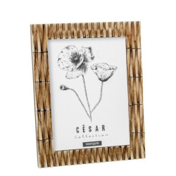 Portafotos marron hueso