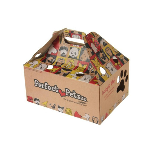 Perro pug o carlino marron claro