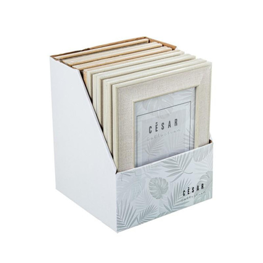 Set 12 portafotos natural