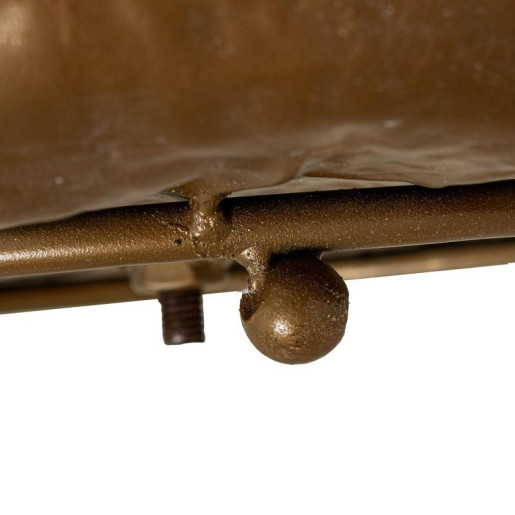 Frutero dorado y blanco