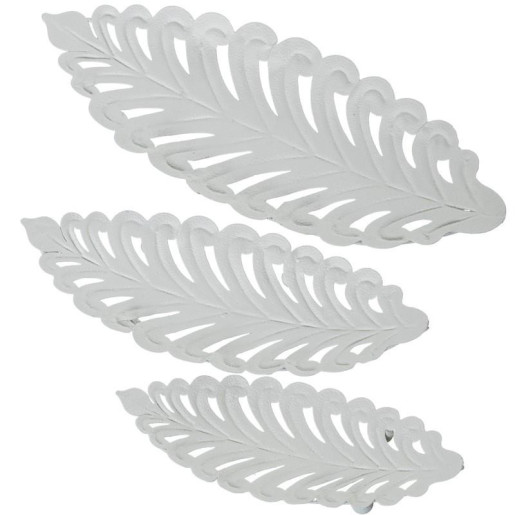 Set 3 centros blanco