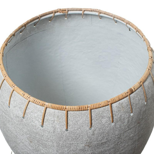 Set 2 jarrones blanco